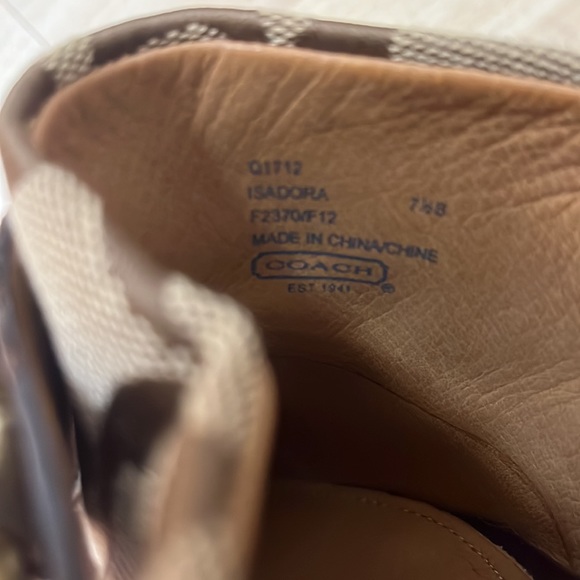 Vintage 70s Coach Heeled Clogs - Picture 3 of 3